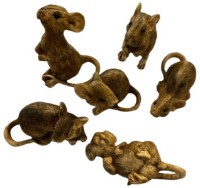 Figurina gradina Figuren Discounter Mice (4650) 6pcs