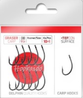 Cârlige pentru pescuit Delphin HKD Graser Tefcon 6 10+1pcs imaginea #1 — magazin online Desire.md