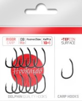 Крючки для рыбалки Delphin Riger Tefcon 4 10+1pcs фото №1 — интернет-магазин Desire.md
