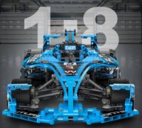 Конструктор CaDa Formel Rennwagen (C64004W) фото №2 — интернет-магазин Desire.md