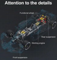 Конструктор CaDa Formel Rennwagen (C64004W) фото №3 — интернет-магазин Desire.md