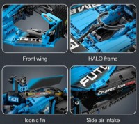 Конструктор CaDa Formel Rennwagen (C64004W) фото №5 — интернет-магазин Desire.md