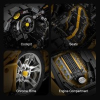 Конструктор CaDa Italian Super-car (C61057W) фото №8 — интернет-магазин Desire.md