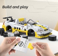 Конструктор CaDa Opel Astra V8 Coupe (C51081W) фото №5 — интернет-магазин Desire.md