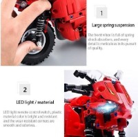 Конструктор CaDa Race Track Motorcycle (C51024W) фото №5 — интернет-магазин Desire.md