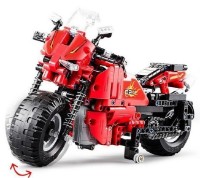 Конструктор CaDa Race Track Motorcycle (C51024W) фото №9 — интернет-магазин Desire.md