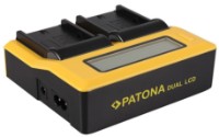 Încărcător Patona Dual LCD USB for Sony NP-FM50 NP-F550 NP-F750 NP-F970 imaginea #2 — magazin online Desire.md
