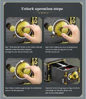 Конструктор CaDa The Secret of Safe  (C71006W) фото №3 — интернет-магазин Desire.md