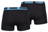 Сhiloţi pentru bărbați Puma Basic Boxer 2P Black/Regal Blue, s.M imaginea #2 — magazin online Desire.md