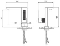 Baterie lavoar Imprese Deira ZMK122001010 imaginea #2 — magazin online Desire.md