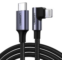 Multiplicator Ugreen Type-C to Lightning 3A 1.5m Black (60764) imaginea #1 — magazin online Desire.md