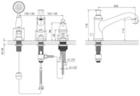 Baterie pentru cadă Imprese Podzima Zrala ZMK02170805 imaginea #2 — magazin online Desire.md