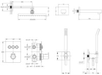 Душевой набор Imprese Smart Click ZMK101901231 фото №2 — интернет-магазин Desire.md