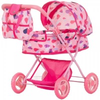Коляска для кукол Chipolino Dora Hearts (KZKDR02402HE)