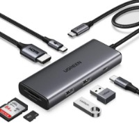 Multiplicator Ugreen Revodok Pro 107 7 in 1 Space Gray (15531) imaginea #2 — magazin online Desire.md