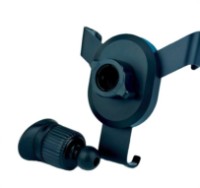 Автодержатель XO C126 Sliver/Black фото №2 — интернет-магазин Desire.md