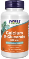 Supliment alimentar NOW Calcium D-Glucarate 500mg 90cap