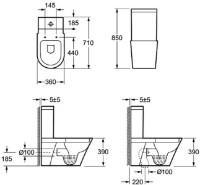 Унитаз VOLLE Nemo (13-17-377) фото №2 — интернет-магазин Desire.md