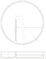 Suport universal VOLLE Solid 18-40-137 imaginea #2 — magazin online Desire.md