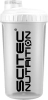 Shaker pentru nutriție sportivă Scitec-nutrition Shaker 700ml Opaque White