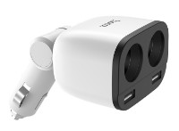 Încărcător auto Hoco Z28 Power Ocean White imaginea #2 — magazin online Desire.md