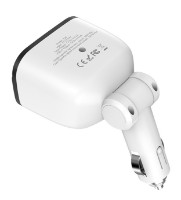 Încărcător auto Hoco Z28 Power Ocean White imaginea #4 — magazin online Desire.md