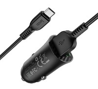 Автомобильная зарядка Hoco Z39 Farsighted + Micro Black фото №2 — интернет-магазин Desire.md