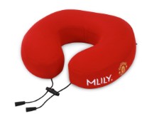 Подушка туристическая Mlily Manchester United 34x29x10cm