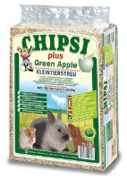 Наполнитель для грызунов Chipsi Plus Green Apple 1kg 15L