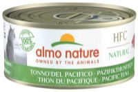Hrană umedă pentru pisici Almo Nature Natural Pacific Tuna 150g