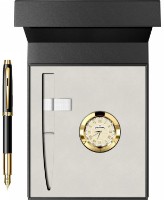 Набор перьевая ручка и часы Sheaffer 100 Glossy Black GT + Watch 152557 фото №1 — интернет-магазин Desire.md