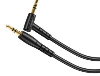 Кабель XO NB-R272 Elbow PVC 3.5 to 3.5 1m Black фото №2 — интернет-магазин Desire.md