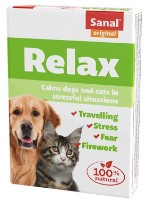 Пищевая добавка Sanal Relax Dog & Cat 15tab