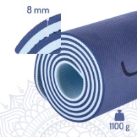 Covoraș fitness HMS YM10 Dark Blue imaginea #4 — magazin online Desire.md