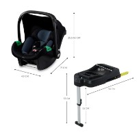 Детское автокресло Kinderkraft Mink Pro i-Size Isofix Black фото №2 — интернет-магазин Desire.md