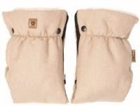 Муфта-рукавички на детскую коляску Womar Zaffiro Beige Wool Premium Melange Beige