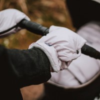 Муфта-рукавички на детскую коляску Womar Zaffiro Beige Wool Premium Melange Beige фото №3 — интернет-магазин Desire.md