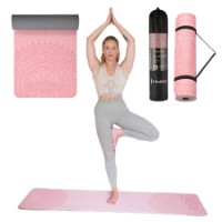 Covoraș fitness HMS YM10 Light Pink imaginea #6 — magazin online Desire.md