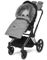 Детский зимний чехол Womar Zaffiro GrowUP 4.0 Beige Wool Premium Graphite 2in1 фото №3 — интернет-магазин Desire.md