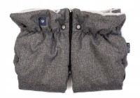 Муфта-рукавички на детскую коляску Womar Zaffiro Plush Melange Grey