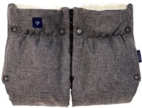 Муфта-рукавички на детскую коляску Womar Zaffiro Wool Melange Grey
