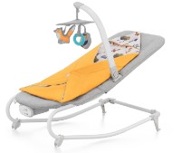 Детский шезлонг Kinderkraft Felio 2 Forest Yellow (KBFELI20YEL0000)