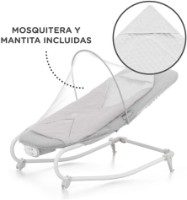 Детский шезлонг Kinderkraft Felio 2 Stone Gray (KBFELI20GRY0000) фото №2 — интернет-магазин Desire.md