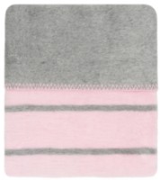 Одеяло для малышей Womar Zaffiro 75x100 Strips Grey/Pink