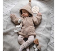 Plapumă pentru bebeluși Womar Zaffiro Aster Wool Premium 75x100 Grey imaginea #2 — magazin online Desire.md