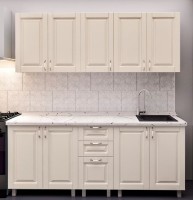 Bucătărie Bafimob Lena Classic 1.6m Beige/Beige Mat imaginea #1 — magazin online Desire.md