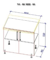 Bucătărie Bafimob Lena Classic 1.8m White/Grey Mat imaginea #2 — magazin online Desire.md
