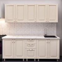 Bucătărie Bafimob Lena Classic 1.8m Beige/Beige Mat imaginea #1 — magazin online Desire.md