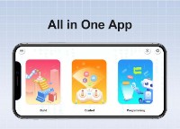 Set de construcție CaDa Painting Robot (C83006W) imaginea #3 — magazin online Desire.md