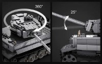Конструктор CaDa Tiger Tank (C61071W) фото №4 — интернет-магазин Desire.md